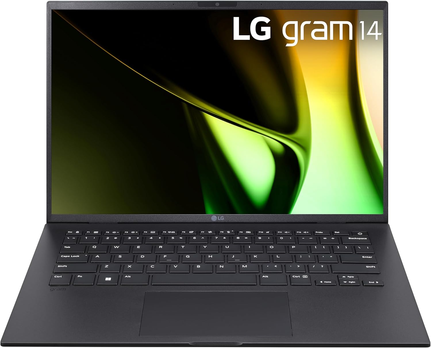 LG gram 14-inch Lightweight Laptop, Intel Evo Edition - Intel Core Ultra 7 Processor, Windows 11 Home, 32GB RAM, 1TB SSD, Black