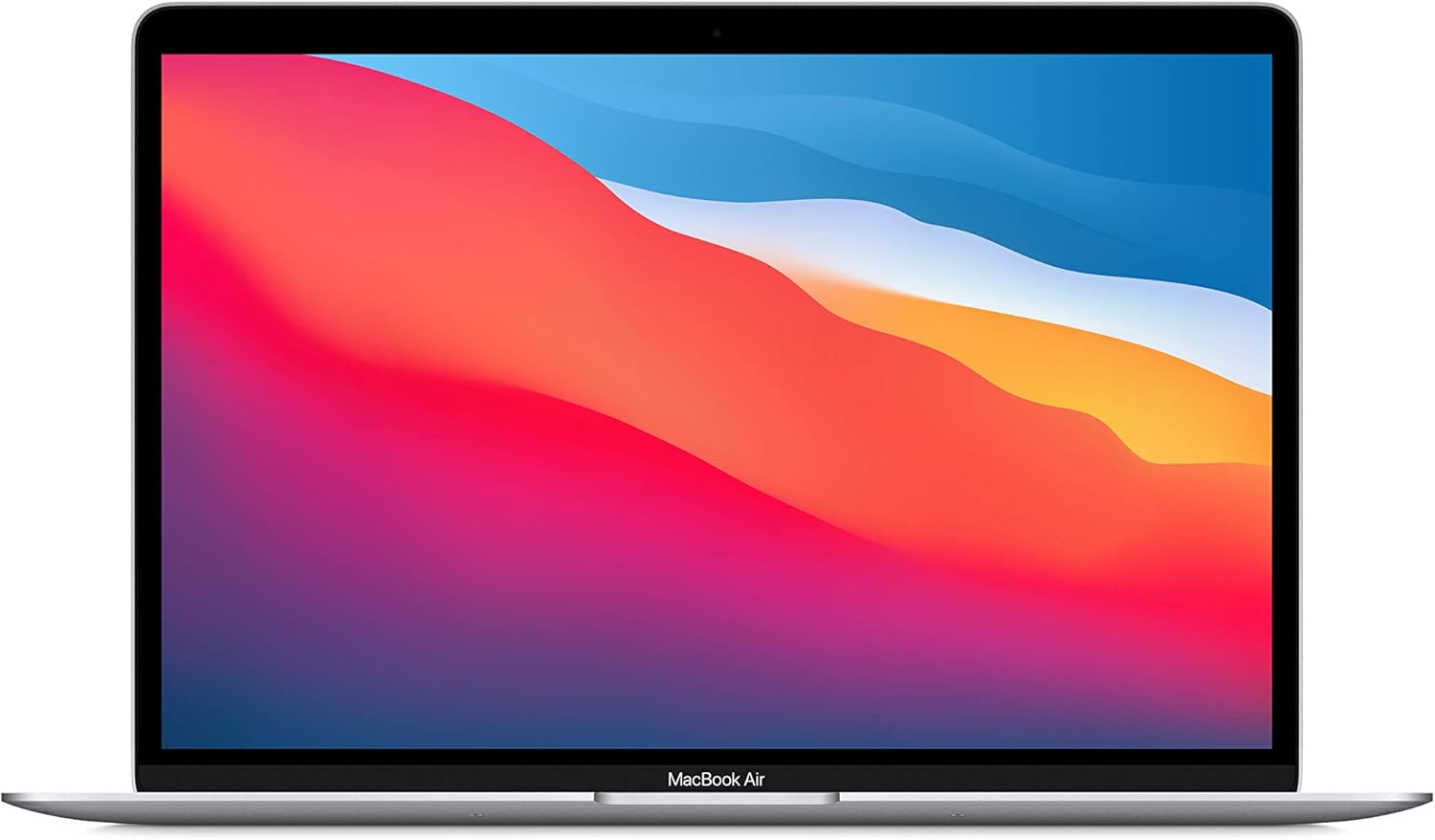 2020 Apple MacBook Air Laptop: Apple M1 Chip, 13” Retina Display, 8GB RAM, 256GB SSD Storage, Backlit Keyboard, FaceTime HD Camera, Touch ID. Works with iPhone/iPad; Silver