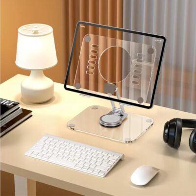 Foldable iPad Stand Tablet Stand for Desk Review