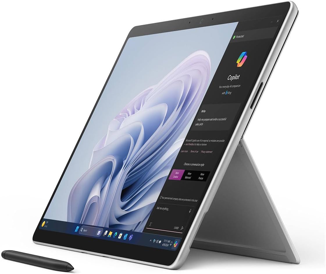 Microsoft Surface Pro 10 Tablet - 13 - 32 GB - 512 GB SSD - Windows 11 Pro - Platinum