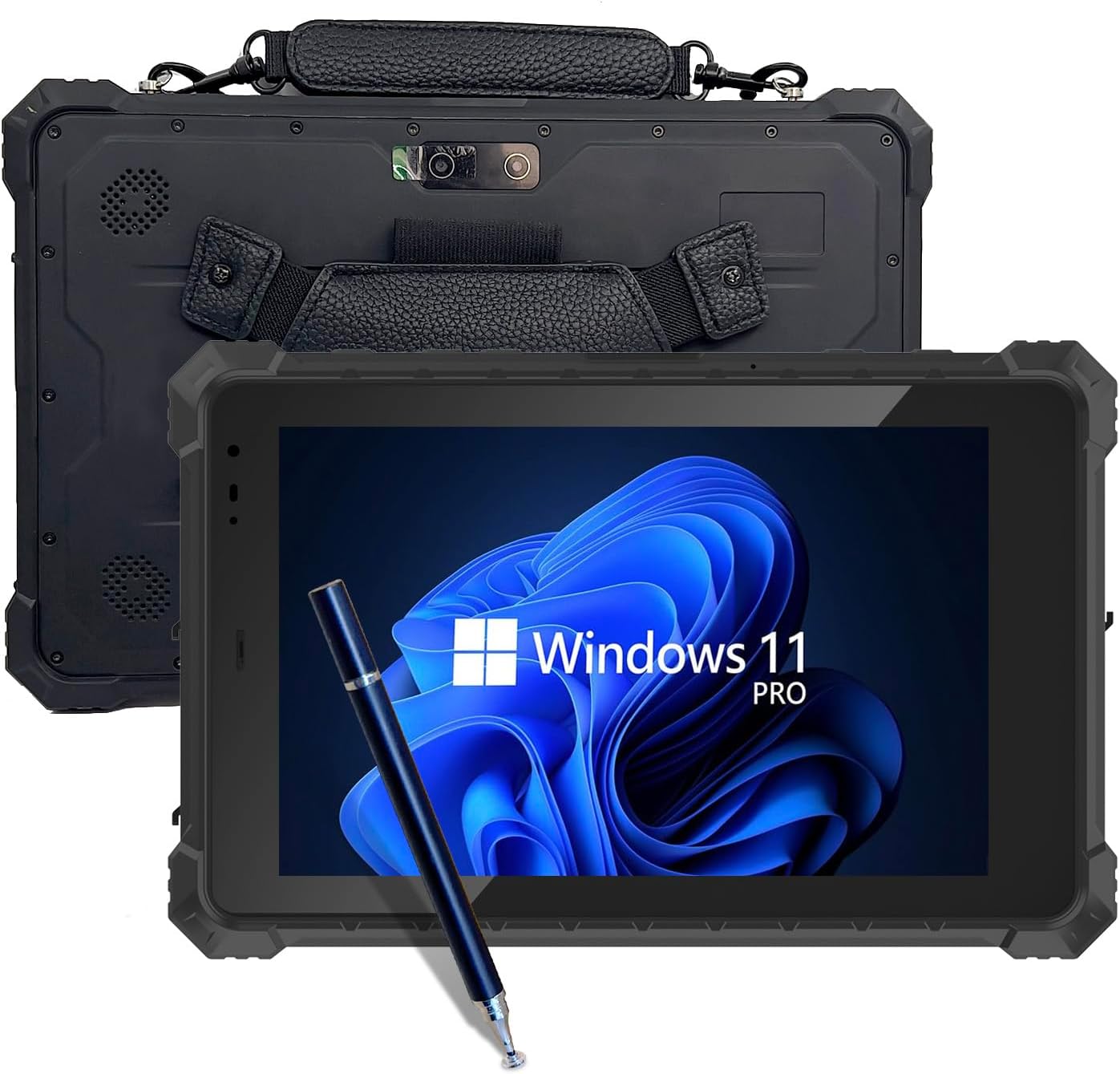 Rugged Tablet W10N,10.1 Inch Windows 11 Pro Tablet,8GB+128GB,Intel N5100,IP68 Waterproof,700nit Sunlight Readable,4G LTE GPS WiFi Heavy Duty Industrial Outdoor Work Tablet PC 2024