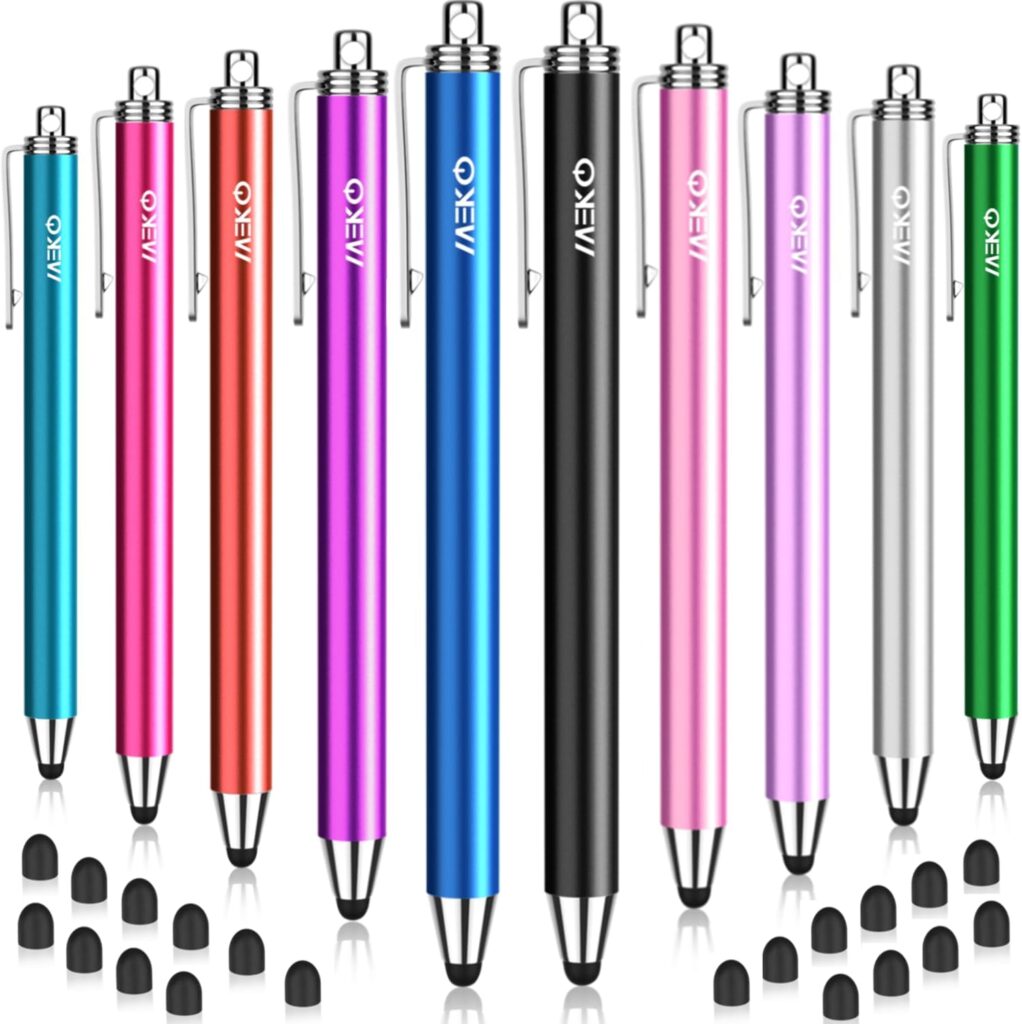 Stylus Pens for Touchscreens, MEKO 10 Pack High Precision Capacitive Stylus for iPad iPhone Tablets SmartphoneAll Universal Touch Screen(10 Stylus)