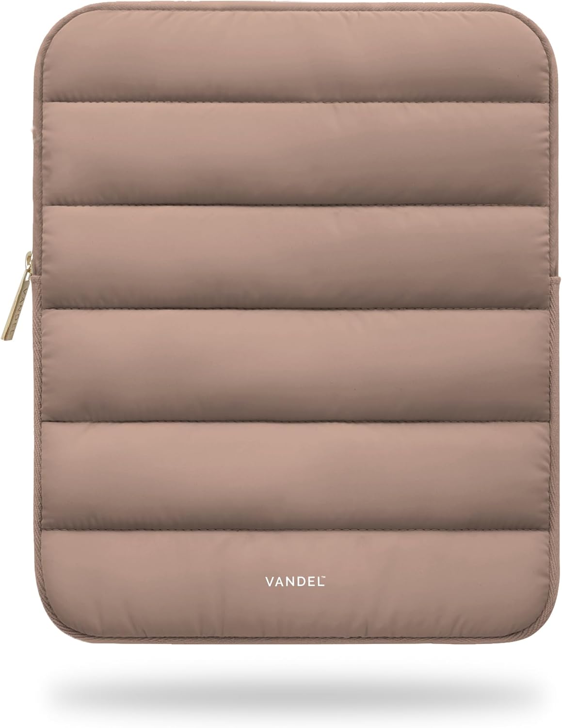 Vandel - The Original Puffy iPad Sleeve 9-11 Inch Tablet Sleeve, Brown iPad Case for Women and Men, Cute iPad Air Pouch, iPad 9 10 Inch, 11 Inch Bag