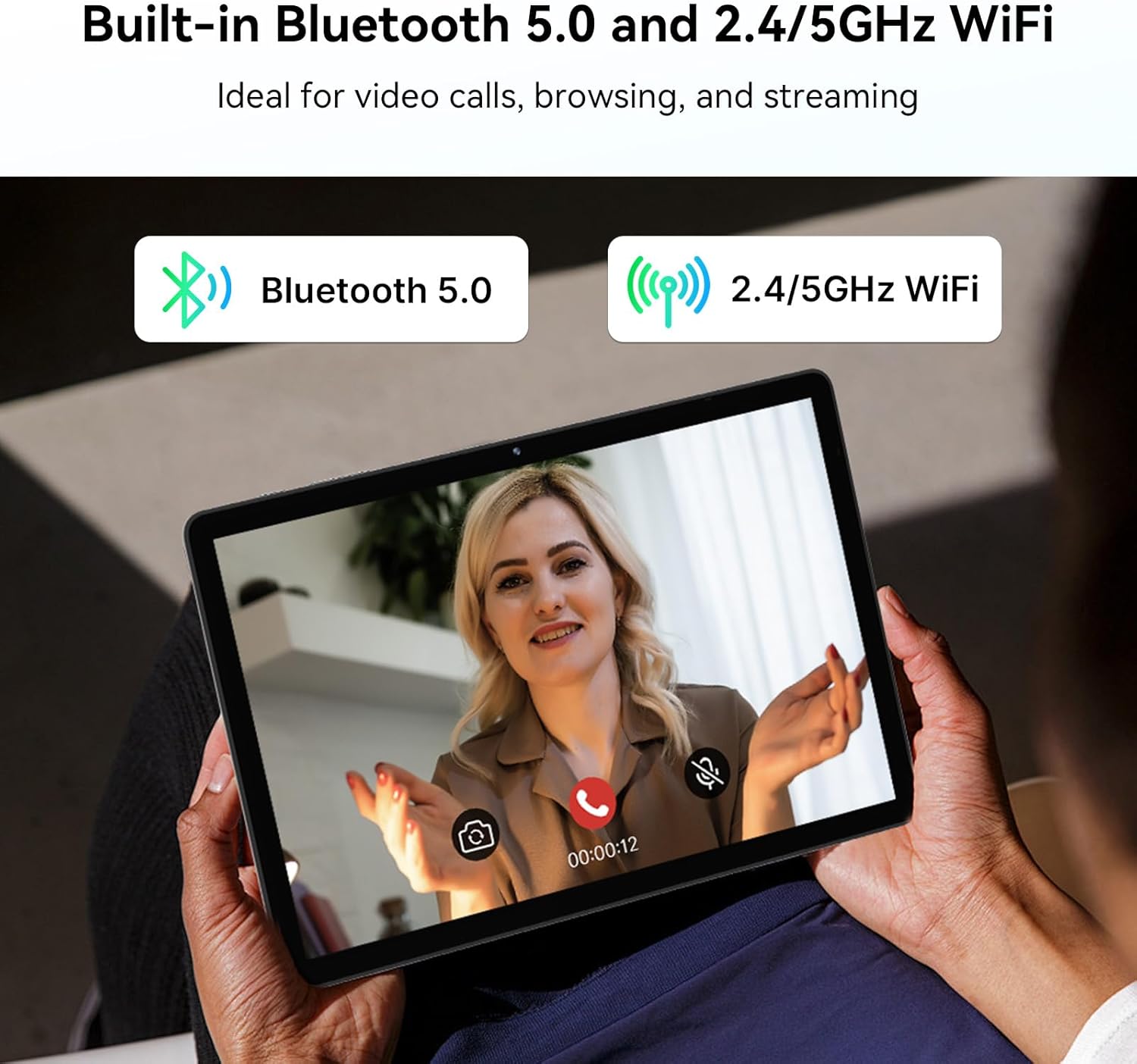 ApoloSign Tablet 11 inch, Octa-core Android 14 Tablet, 8GB RAM 128GB Storage(Expand to 1TB), Support Widevine L1, 11 inch Incell Large Screen, 7000mAh Battery, Dual Stereo Speakers, 5G WiFi, BT 5.0