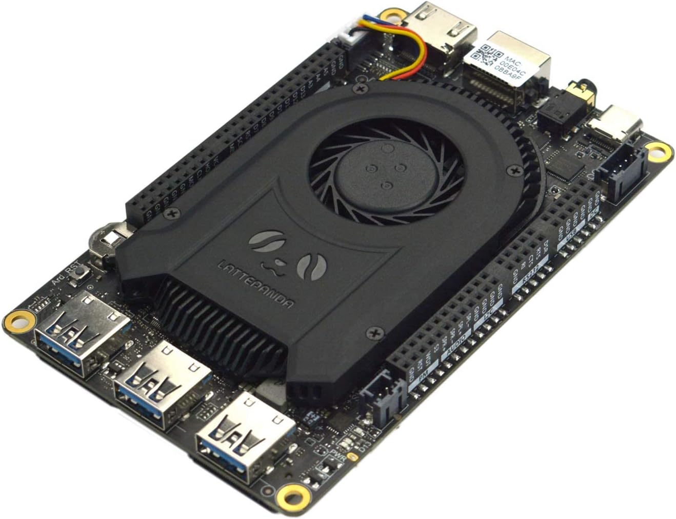 LattePanda 3 Delta 864-Pocket-Sized Windows 10  11/Linux Single Board Computer with Intel Celeron N5105, 8GB RAM+64GB eMMC, Wi-Fi 6(2.4G/5G), Dual M.2 Expansion and Dual 4K@60Hz Video Output