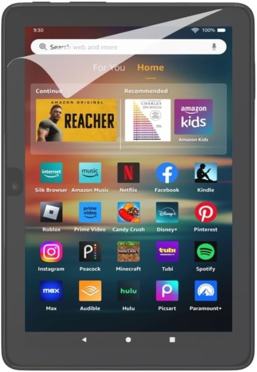 Anti-Glare Screen Protector (2 Pack), for Amazon Fire HD 8 tablet (2022  2024 releases)