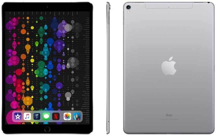 Apple iPad Pro (10.5-inch, Wi-Fi + Cellular, 64GB) - Space Gray (Renewed)