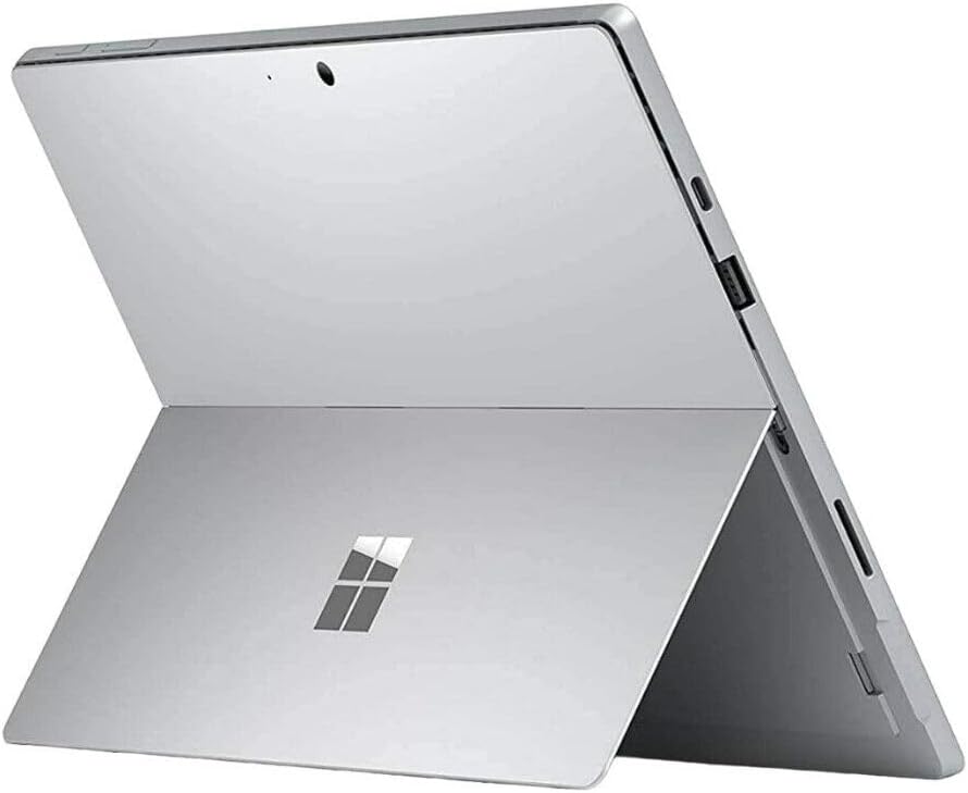 Microsoft Surface Pro 7 Touchscreen Laptop - High-Performance Windows Tablet with i3-1005G1 4GB RAM 128GB SSD, Intel UHD Graphic, 10-Point Multi-Touch, Platinum PVW-00001 (Renewed)