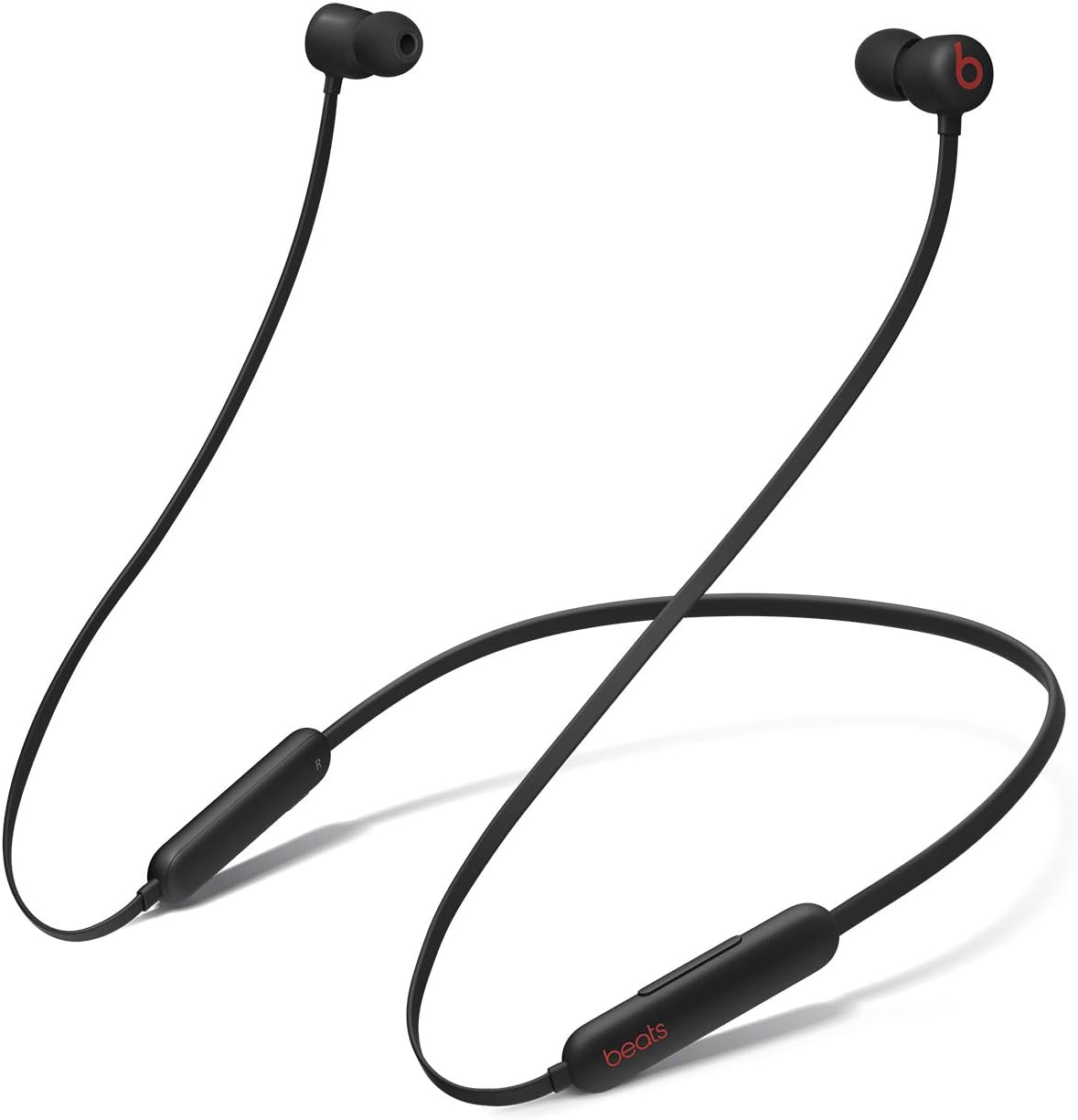 Beats Flex Wireless Earbuds - Apple W1 Headphone Chip, Magnetic Earphones, Class 1 Bluetooth, 12 Hours of Listening Time, Built-in Microphone - Black