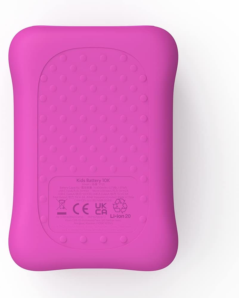 Made for Amazon, Kids Portable Charger, for Fire Kids  Kids Pro Tablets