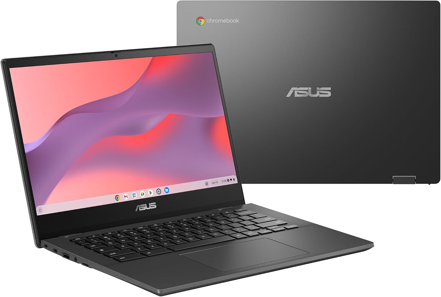 ASUS Chromebook CM14 Laptop, 14 HD Anti-Glare Display (1366x768), MediaTek Kompanio 520, 4GB RAM, 64GB eMMC, ChromeOS, Gray, CM1402CM2A-DS44, Gravity Grey