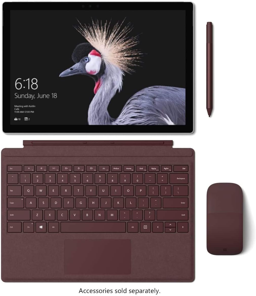 Microsoft Surface Pro (5th Gen) (Intel Core i5, 8GB RAM, 256GB) LTE (Renewed)